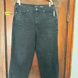 OLD Navy Black 16 Tall High Rise OG Loose Jeans - New with Tags